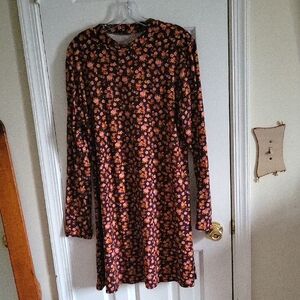 Floral Long Sleeve Dress